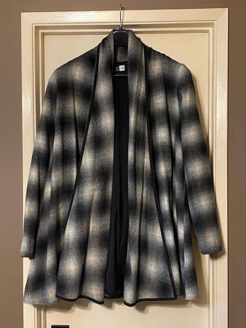 Saks Fifth Avenue Threads Black and Gray Jacket